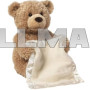 Дитяча музична м'яка іграшка Ведмедик Peekaboo Bear 30 см
